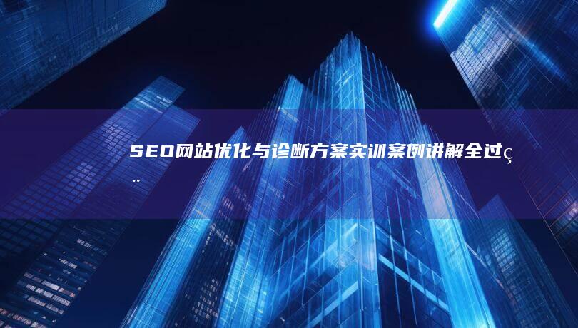 SEO网站优化与诊断方案：实训案例讲解全过程